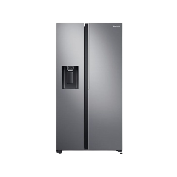 SAMSUNG Fridge, 635L, 2 Door Side By Side No Frost (Frost Free), Silver