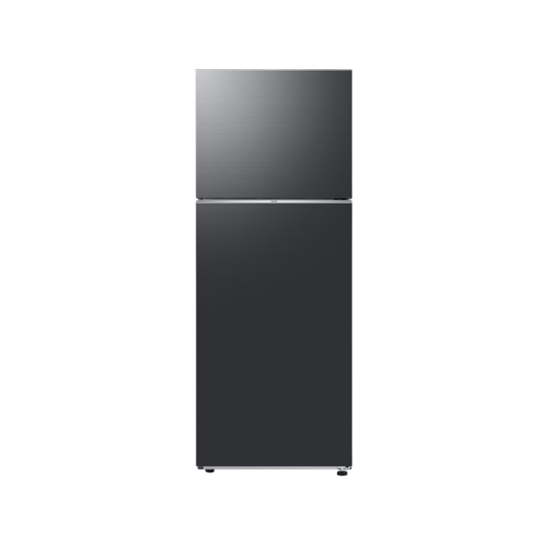 SAMSUNG Fridge, 465L, 2 Door Top Mount Freezer No Frost (Frost Free), Black