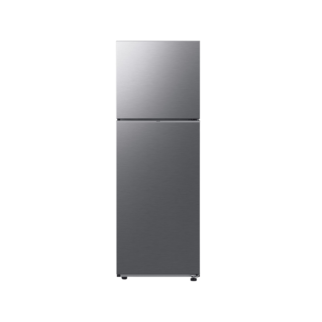 SAMSUNG Fridge, 348L, 2 Door Top Mount Freezer No Frost (Frost Free), Silver