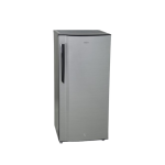 MIKA Fridge, 150L, Single Door Defrost (Direct Cool), Line Silver Dark