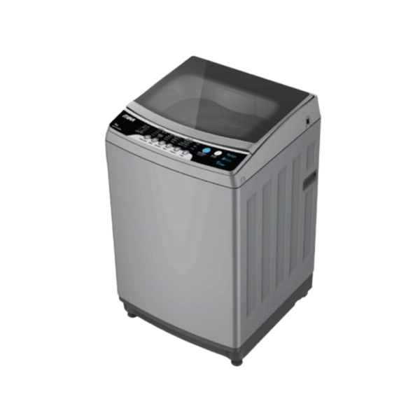 MIKA Washing Machine, 8Kg, Fully Automatic, Top Load, Dark Silver