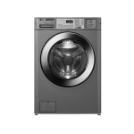 LG Washing Machine, 15kg, Full Auto Front Load Wash Only, Inox