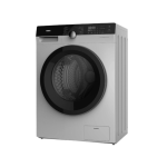 MIKA Washing Machine, 8Kg, Fully Automatic, Front Load, Dark Silver