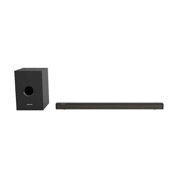 HISENSE 320W Soundbar with Wireless Subwoofer , BT, DOLBY AUDIO,  3 Preset Mode, Deep Bass