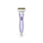 PHILIPS High end ladyshave, Doublefoilshav inghead,piv otinghead,rechargeable,aloev eras trip