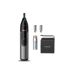 PHILIPS Nose Trimmer Series 3000 - Trim nose, ear & brows hair with maximum comfort, Precision Trim