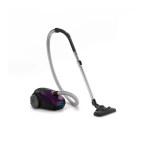 PHILIPS Vacuum Cleaner, Canister, Bagged, 2000W, Multi purpose Nozzle