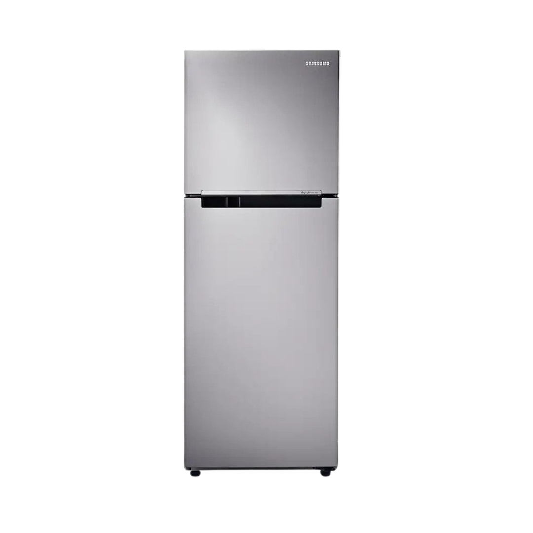 SAMSUNG Fridge, 231L, 2 Door Top Mount Freezer No Frost (Frost Free), Silver