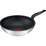 TEFAL Primary Stainless Steel With Non Stick Interior Coated Wokpan 28Cm