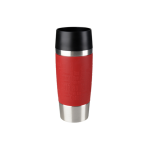 TEFAL Travel Mug, 0.36L, Red Silver