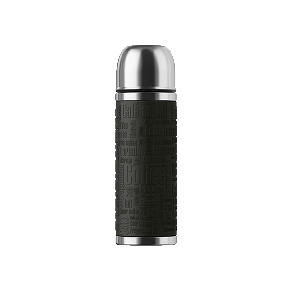 TEFAL Senator Vacuum Flask, 1L, Black Silver