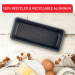 TEFAL Perfect Bake Aluminium Non Stick Rectangular Cake Tin, 28Cm