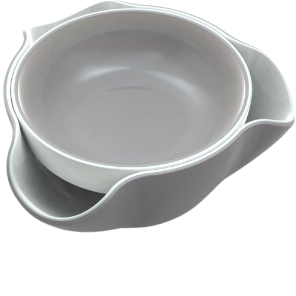 JOSEPH JOSEPH Double Dish White / Grey