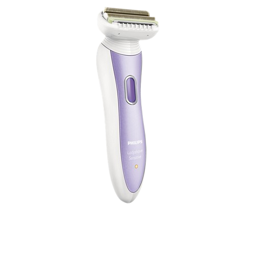 PHILIPS High end ladyshave, Doublefoilshav inghead,piv otinghead,rechargeable,aloev eras trip