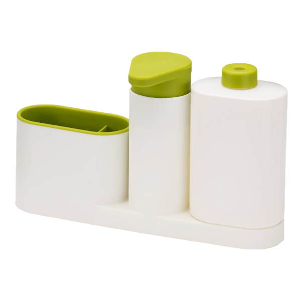 JOSEPH JOSEPH Sinkbase Plus - White/ Green