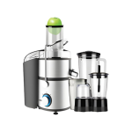 MIKA Juicer, 4 in 1, 800W, Stainless Steel