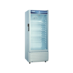 MIKA Showcase Chiller, 130L, Single Door, White & Grey