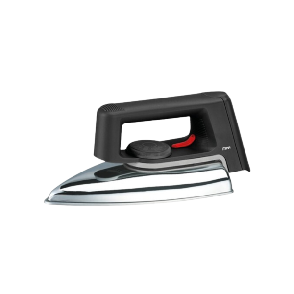 MIKA Dry Iron, Ceramic Soleplate, Black & Grey