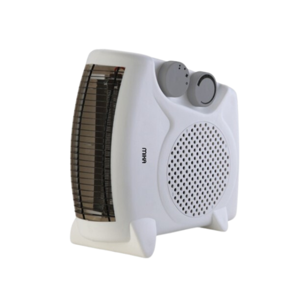 MIKA Fan Heater, 1000-2000W, White