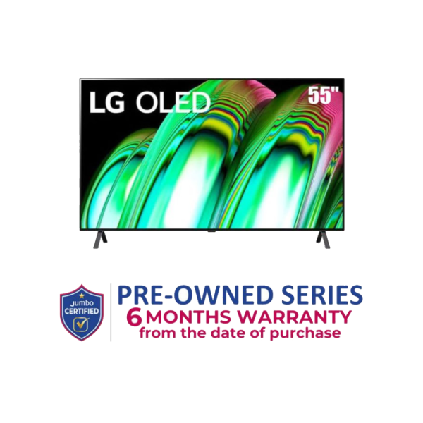 LG 55” OLED TV, A2 Series, 4K UHD Smart Digital