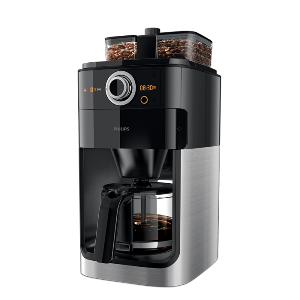 PHILIPS Coffee Maker,  Grind & Brew with Integrated Grinder