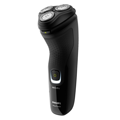 PHILIPS AquaTouch shaver 1000 gives you an affordable, smooth and refreshing wet or dry shave