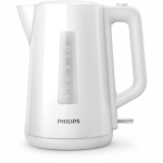 PHILIPS Kettle, Plastic,1.7L, Cordless, White