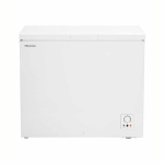 HISENSE Chest Freezer, 260L, Aluminium Inner, White