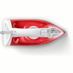 PHILIPS Steam Iron, Non-stick Soleplate, Red Rhino