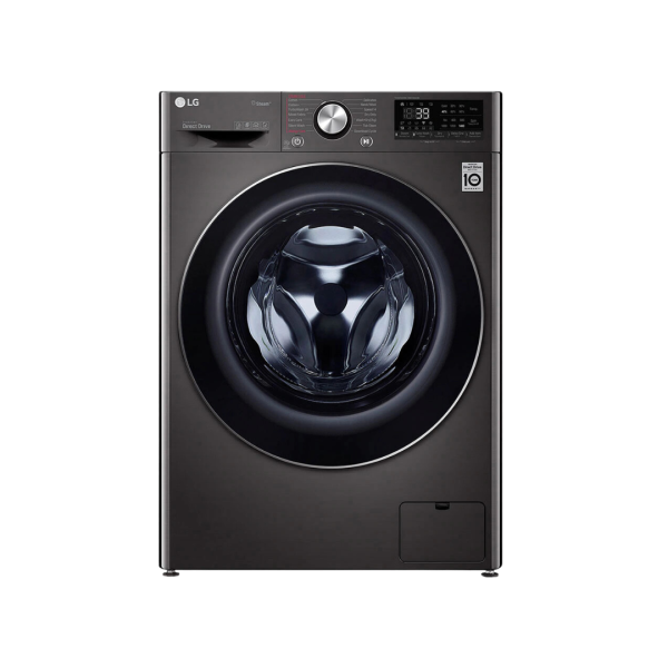 LG Washing Machine, 9/5kg, Washer & Dryer Combo, Fully Automatic, Front Load, Black