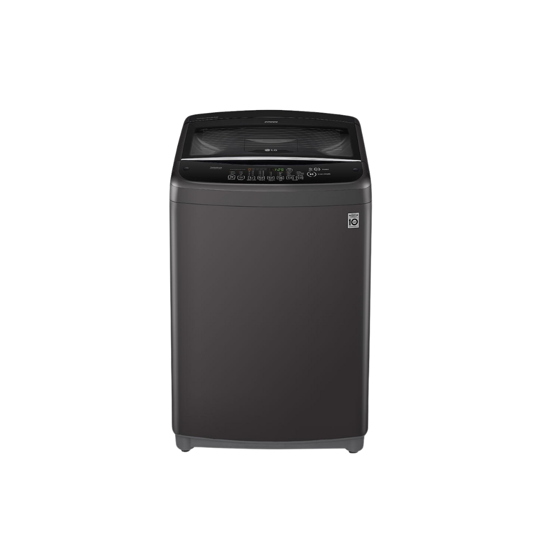 LG Washing Machine, 14Kg, Full Auto Top Load Wash Only, Black