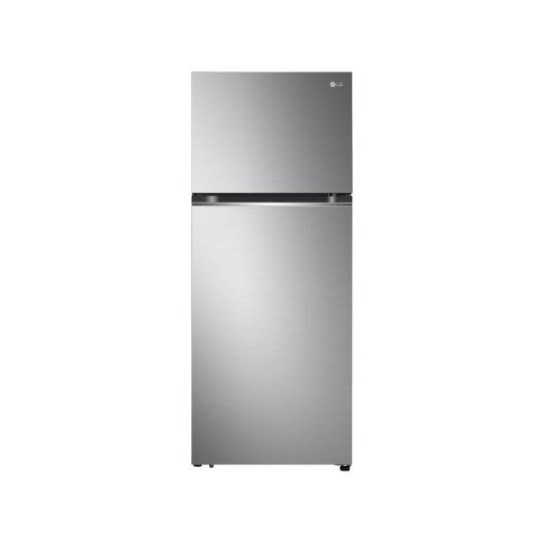 LG Fridge, 335L, 2 Door Top Mount Freezer No Frost (Frost Free), Silver