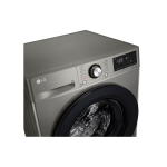 LG Washing Machine, 9kg, Full Auto Front Load Wash Only, VCM Grey