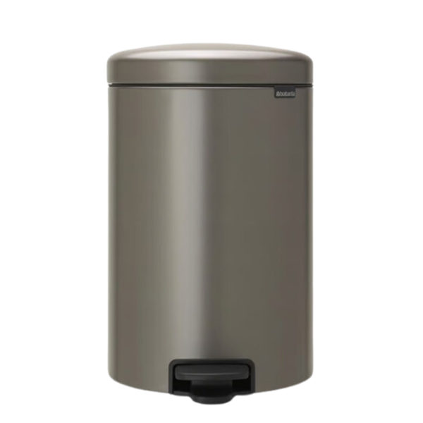 BRABANTIA Pedal Bin New Icon, 20L Platinum