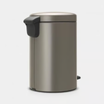 BRABANTIA Pedal Bin New Icon, 12L Platinum