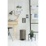 BRABANTIA Pedal Bin New Icon, 12L Platinum