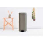 BRABANTIA Pedal Bin New Icon, 30L Platinum