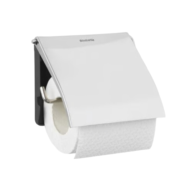 BRABANTIA Toilet Roll Holder Brilliant Steel