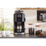 PHILIPS Coffee Maker,  Grind & Brew with Integrated Grinder