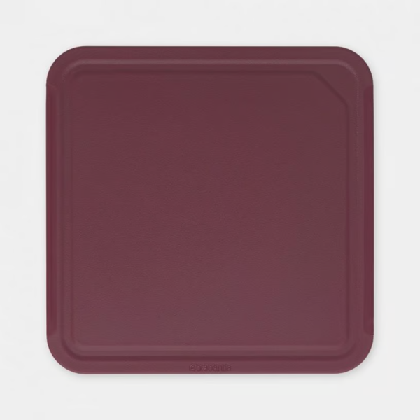 BRABANTIA Chopping Board Medium Aubergine Red Tasty