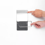 BRABANTIA Toilet Roll Holder Brilliant Steel